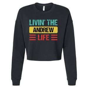 Andrew Name Cropped Pullover Crew