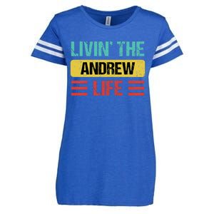 Andrew Name Enza Ladies Jersey Football T-Shirt