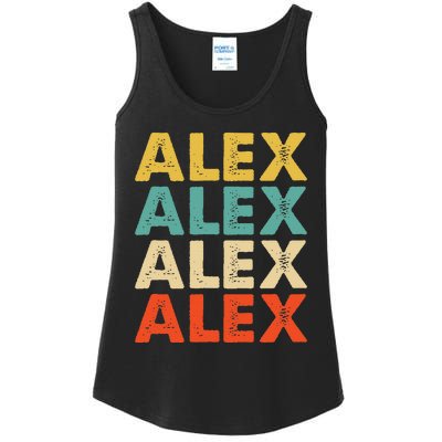 Alex Name Ladies Essential Tank