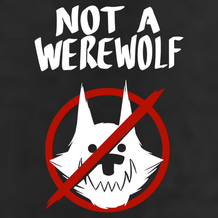 ATW Not A Werewolf Adult Drive Performance Visor