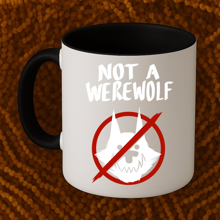 ATW Not A Werewolf Mug