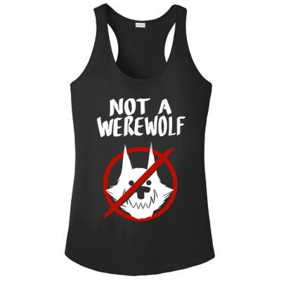 ATW Not A Werewolf Ladies PosiCharge Competitor Racerback Tank