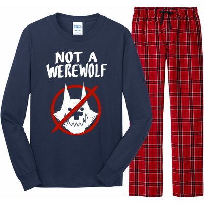 ATW Not A Werewolf Long Sleeve Pajama Set