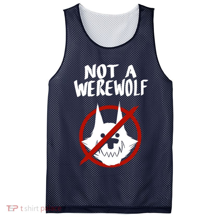 ATW Not A Werewolf Mesh Reversible Basketball Jersey Tank