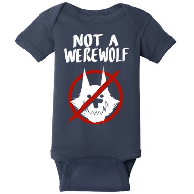 ATW Not A Werewolf Baby Bodysuit