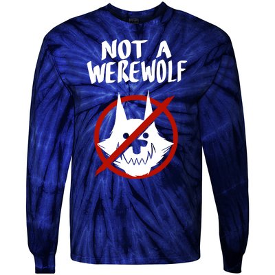 ATW Not A Werewolf Tie-Dye Long Sleeve Shirt