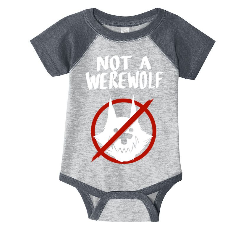ATW Not A Werewolf Infant Baby Jersey Bodysuit
