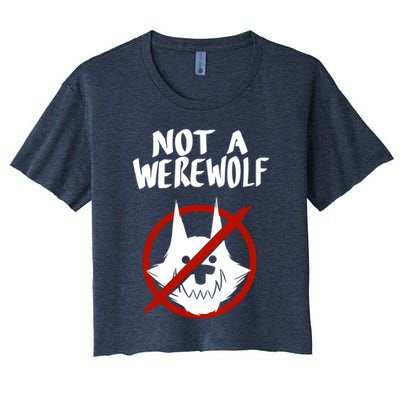 ATW Not A Werewolf Crop Top