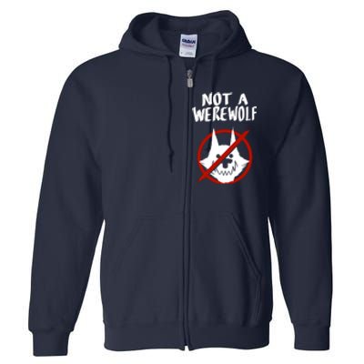 ATW Not A Werewolf Full Zip Hoodie