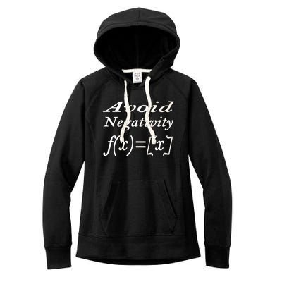 Avoid Negativity Women's Fleece Hoodie