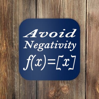 Avoid Negativity Coaster