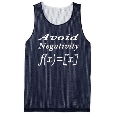 Avoid Negativity Mesh Reversible Basketball Jersey Tank