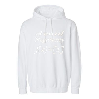 Avoid Negativity Garment-Dyed Fleece Hoodie