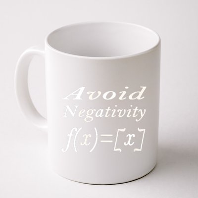 Avoid Negativity Coffee Mug