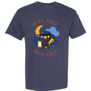 Adhd Ninja Garment-Dyed Heavyweight T-Shirt