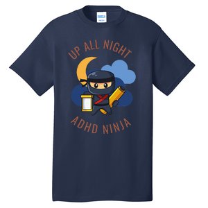 Adhd Ninja Tall T-Shirt