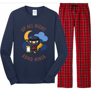 Adhd Ninja Long Sleeve Pajama Set