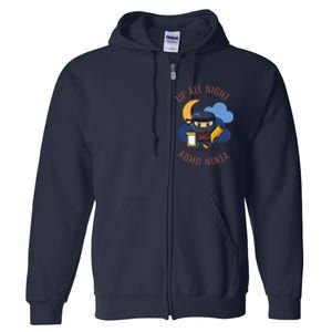 Adhd Ninja Full Zip Hoodie