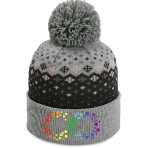 Autism Neurodiversity Awareness Symbol The Baniff Cuffed Pom Beanie