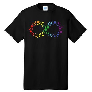 Autism Neurodiversity Awareness Symbol Tall T-Shirt