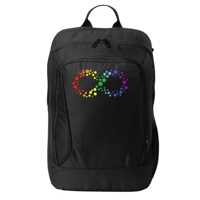 Autism Neurodiversity Awareness Symbol City Backpack