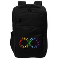 Autism Neurodiversity Awareness Symbol Impact Tech Backpack