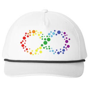 Autism Neurodiversity Awareness Symbol Snapback Five-Panel Rope Hat