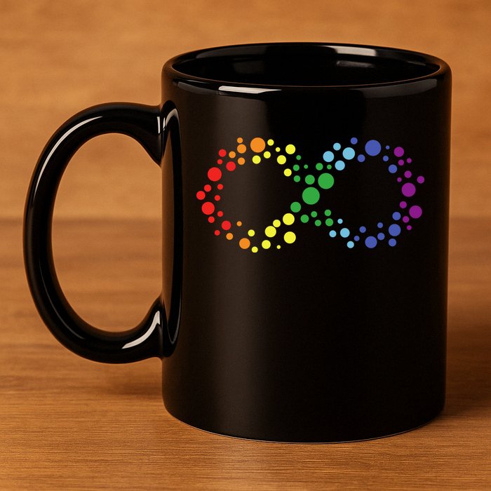 Autism Neurodiversity Awareness Symbol 11oz C Handle Ceramic Mug