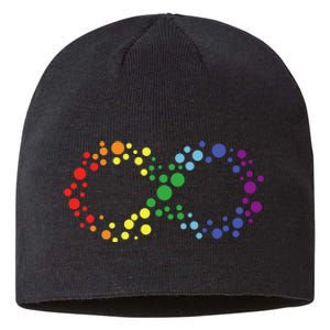 Autism Neurodiversity Awareness Symbol Sustainable Beanie