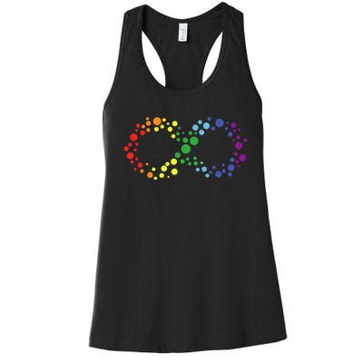 Autism Neurodiversity Awareness Symbol Women's Racerback Tank