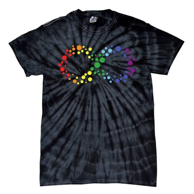 Autism Neurodiversity Awareness Symbol Tie-Dye T-Shirt