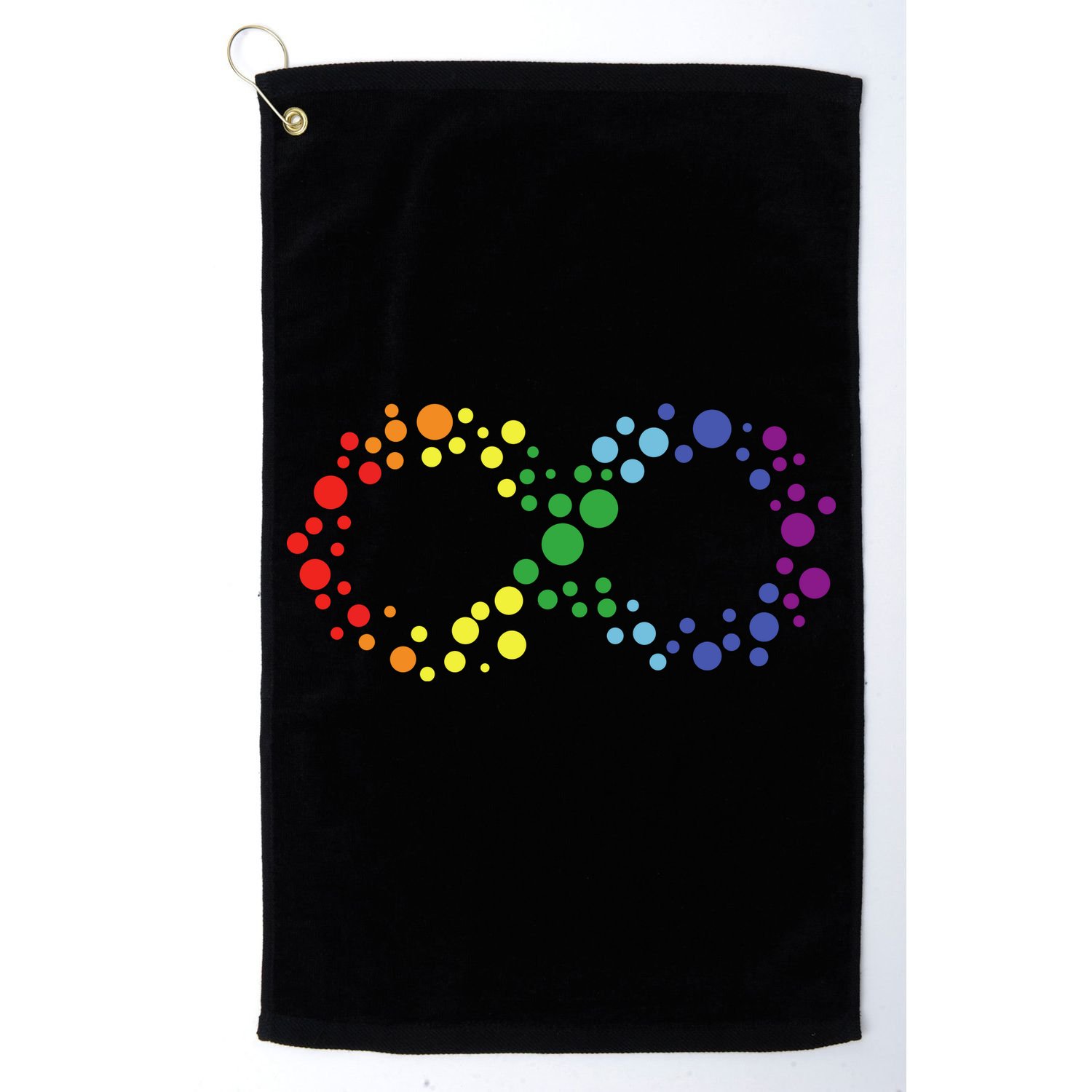 Autism Neurodiversity Awareness Symbol Golf Towel