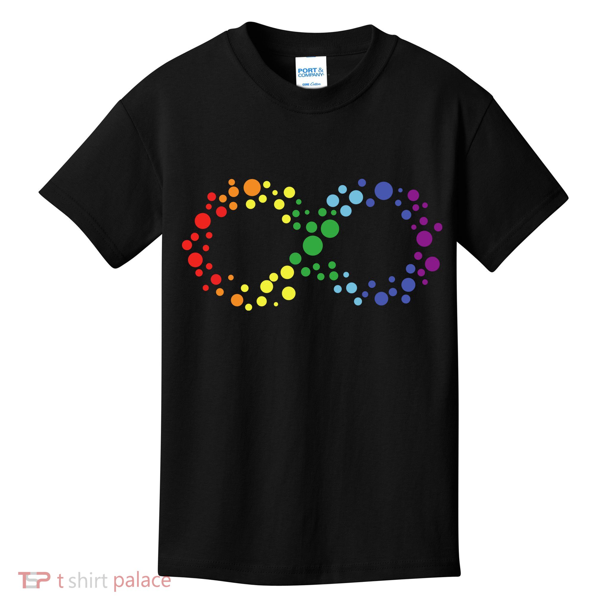 Autism Neurodiversity Awareness Symbol Kids T-Shirt