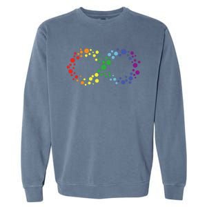 Autism Neurodiversity Awareness Symbol Garment-Dyed Sweatshirt