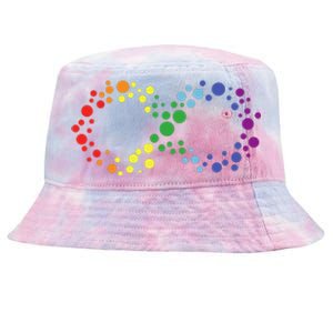 Autism Neurodiversity Awareness Symbol Tie-Dyed Bucket Hat