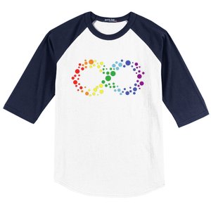 Autism Neurodiversity Awareness Symbol Baseball Sleeve Shirt