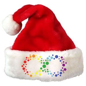 Autism Neurodiversity Awareness Symbol Premium Christmas Santa Hat