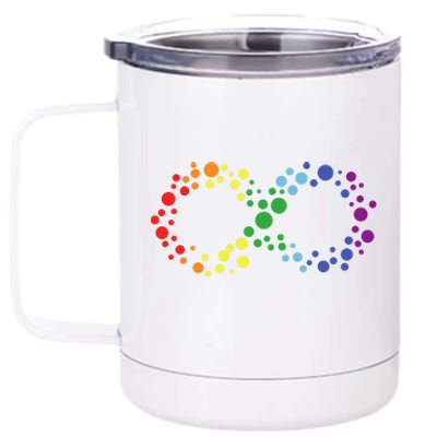 Autism Neurodiversity Awareness Symbol 12 oz Stainless Steel Tumbler Cup