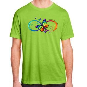 Acceptance Not Awareness Butterfly Adult ChromaSoft Performance T-Shirt