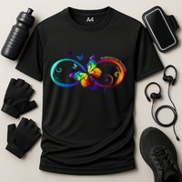 Acceptance Not Awareness Butterfly Performance Shirt