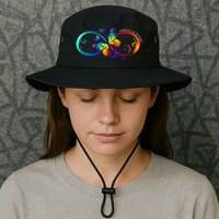 Acceptance Not Awareness Butterfly Bucket Hat