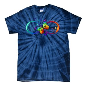 Acceptance Not Awareness Butterfly Tie-Dye T-Shirt