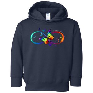 Acceptance Not Awareness Butterfly Toddler Hoodie