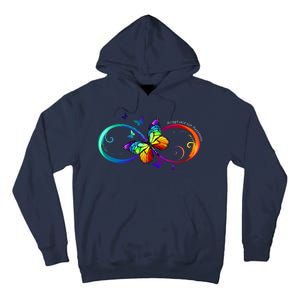 Acceptance Not Awareness Butterfly Tall Hoodie