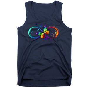 Acceptance Not Awareness Butterfly Tank Top