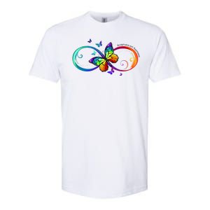 Acceptance Not Awareness Butterfly Softstyle CVC T-Shirt