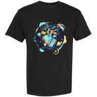 Anatomic Heart Among Galaxies and Planets Garment-Dyed Heavyweight T-Shirt