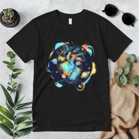 Anatomic Heart Among Galaxies and Planets Premium T-Shirt