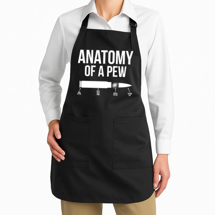 Anatomy Of A Pew Funny Bullet Pro Guns Apron