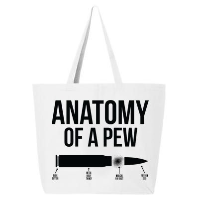 Anatomy Of A Pew Funny Bullet Pro Guns 25L Jumbo Tote